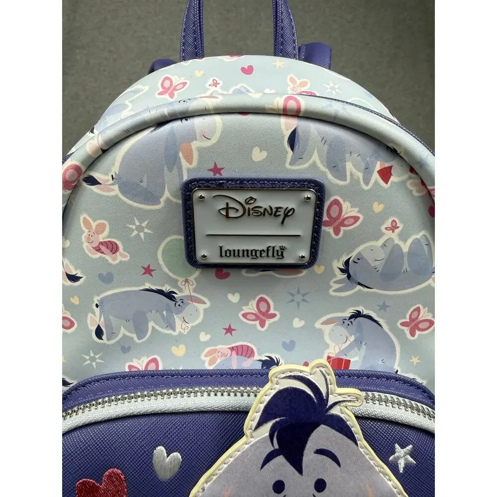 Loungefly Disney Winnie the Pooh Eeyore and Piglet Butterfly Mini Backpack